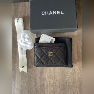 Chanel Caviar Card Holder